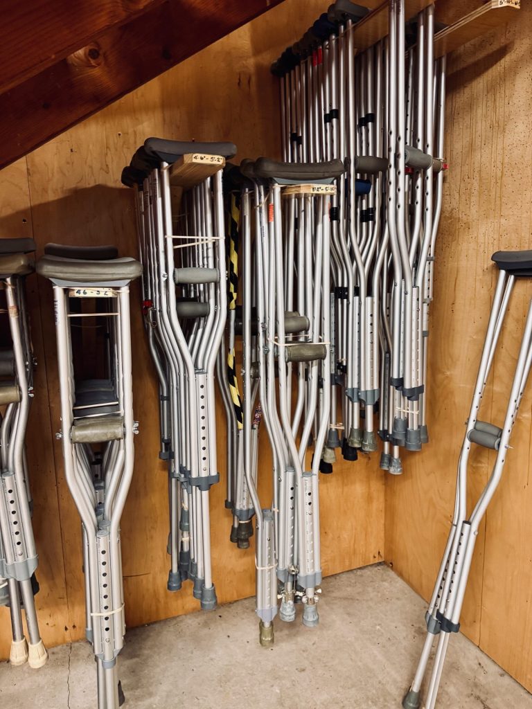 crutches